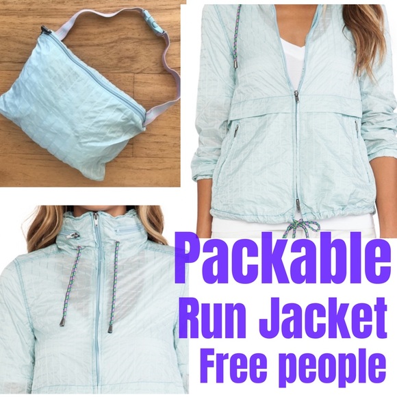 Rain Jacket in blue 